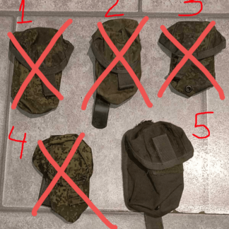 Trophy russian army grenade pouch. PRICE FOR ONE