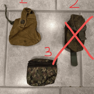 Trophy russian army small pouches from battlefield. PRICE FOR ONE