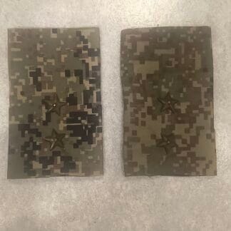 Trophy russian Warrant officer's shoulder straps of KIA from Pokrovsk direction