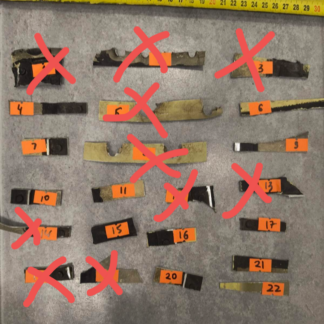 Piece of russian supersonic strike aircraft SU-34 RF-81251. Price for 1