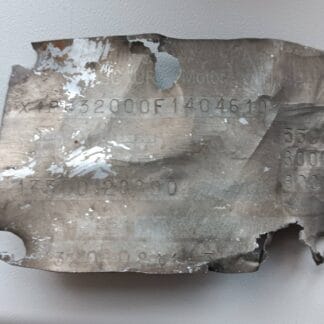 A tag from a destroyed Ural military truck (with photo)