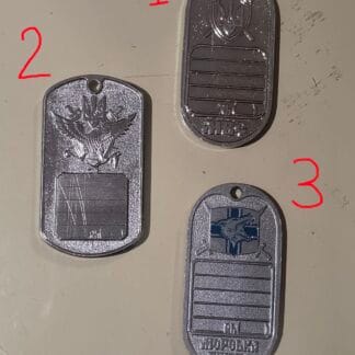 Ukrainian military personal identification tag (new). Price for ONE