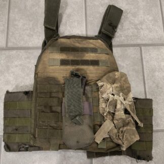 Trophy (KIA) russian army "Monolith" Holder Vest with pouches and leftovers of Original mag