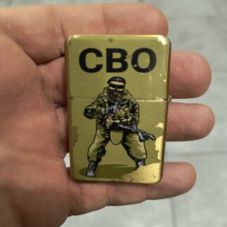 Trophy russian lighter of KIA Wagner from near Bakhmut 2023