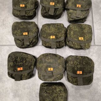 Trophy russian army Ratnik first aid pouch with contents inside. PRICE FOR ONE